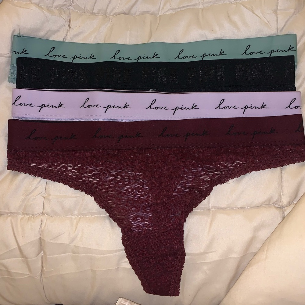 PINK thongs - brand new!